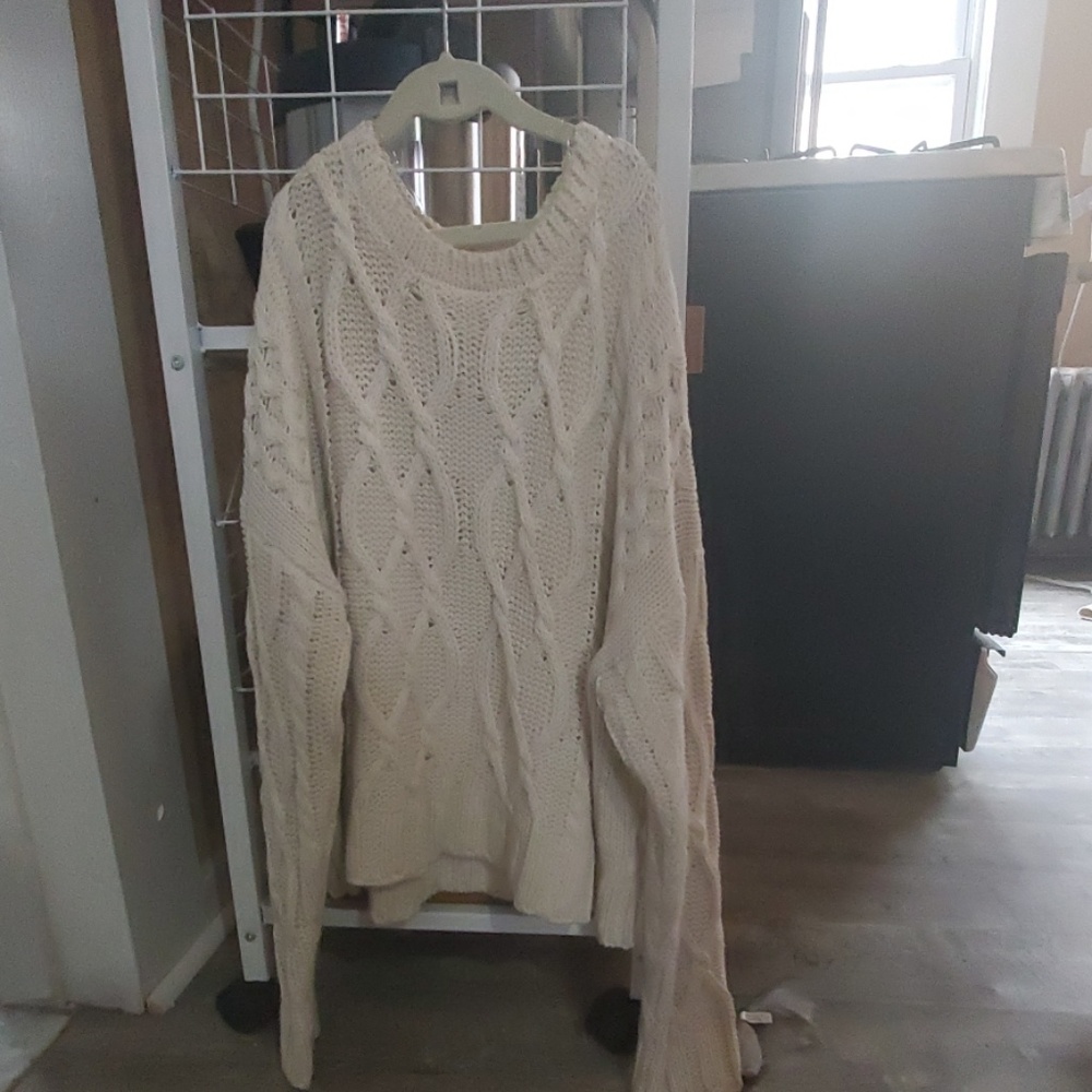 White sweater